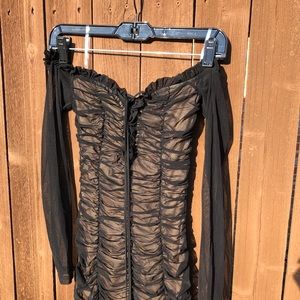 Fashion Nova Maura Mesh dress